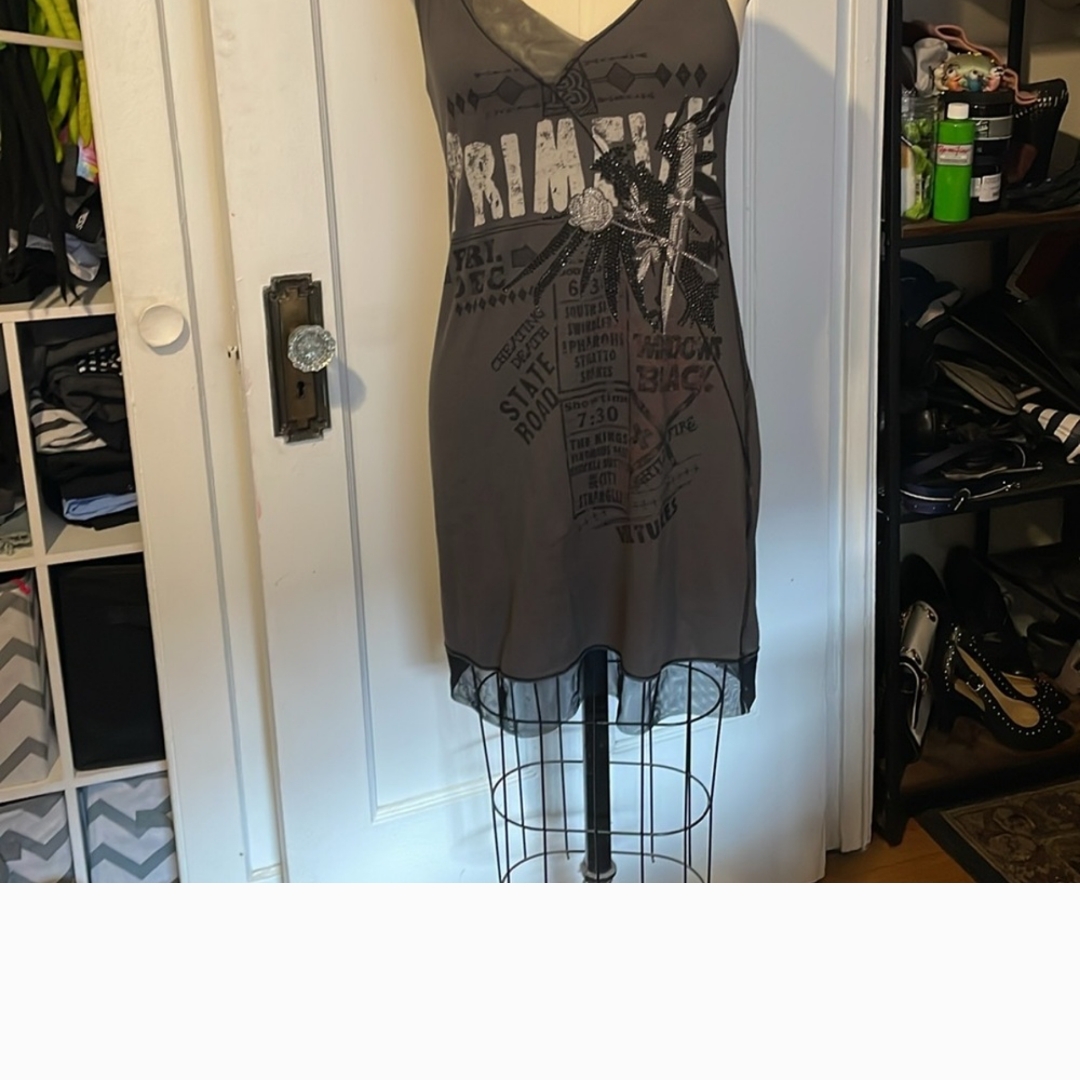 Primevil Dress Htf With Lace Underneath. L